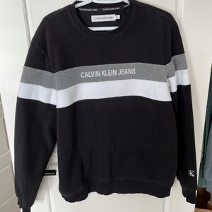 Calvin Klein medium black crew neck